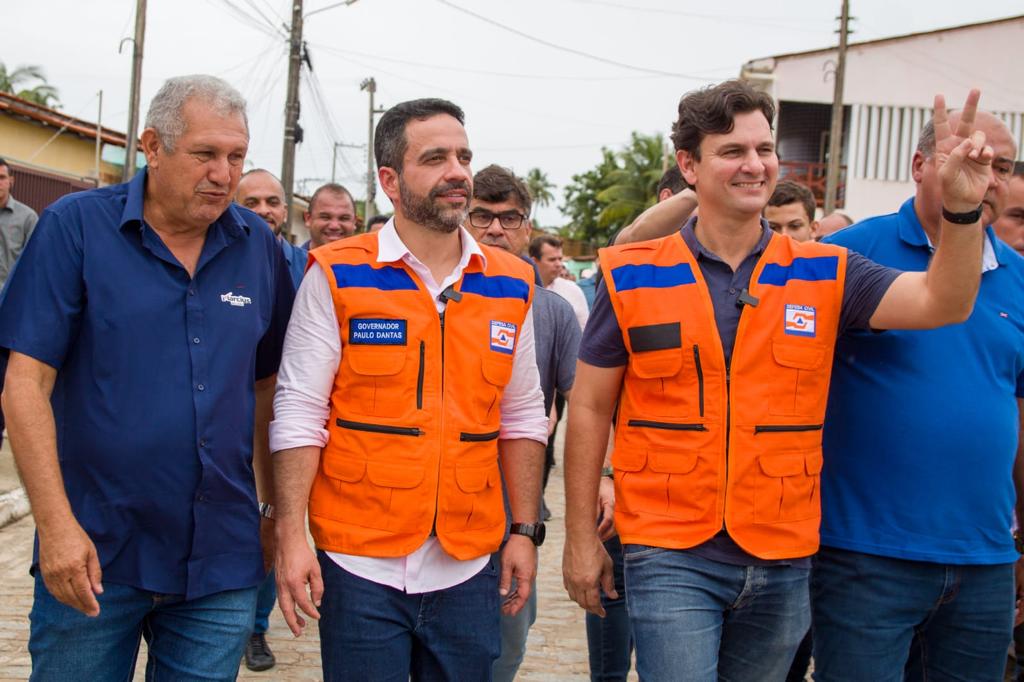 Coruripe: Marcelo Beltrão e governador Paulo Dantas anunciam novas ações de auxílio à população