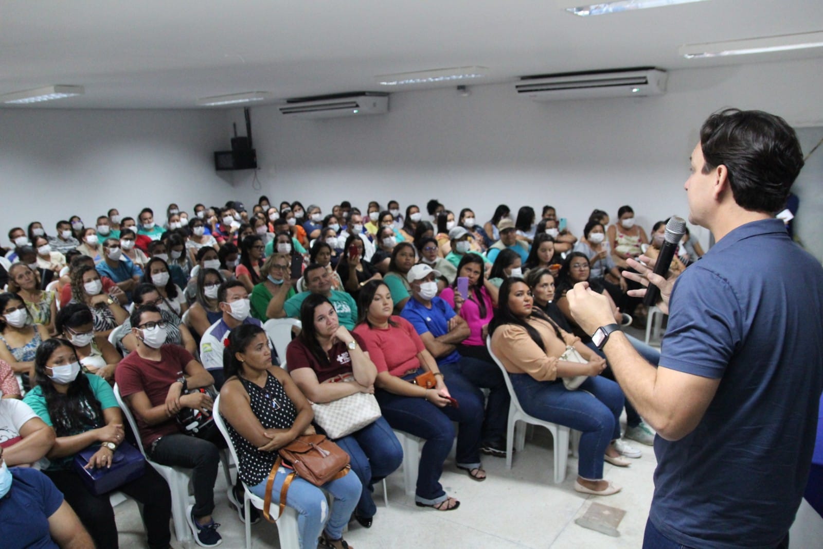 Prefeito Marcelo Beltrão reúne agentes de Saúde e de Endemias e anuncia piso salarial nacional