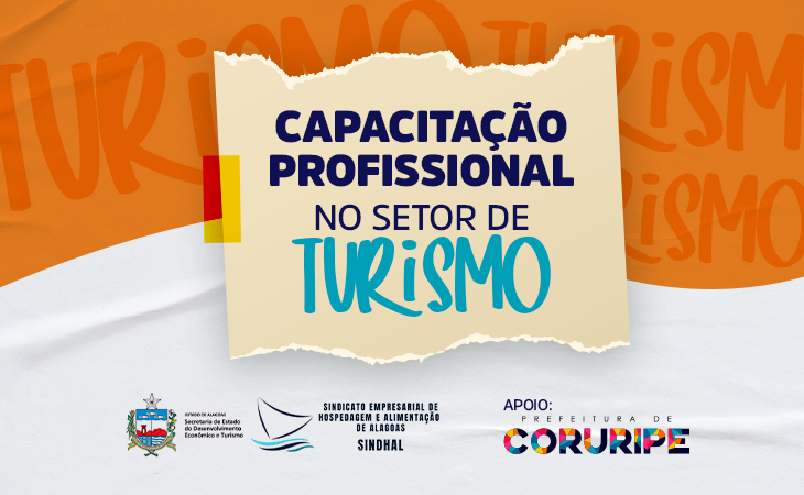 Oportunidade: Coruripe terá cursos gratuitos para capacitação profissional no setor de turismo