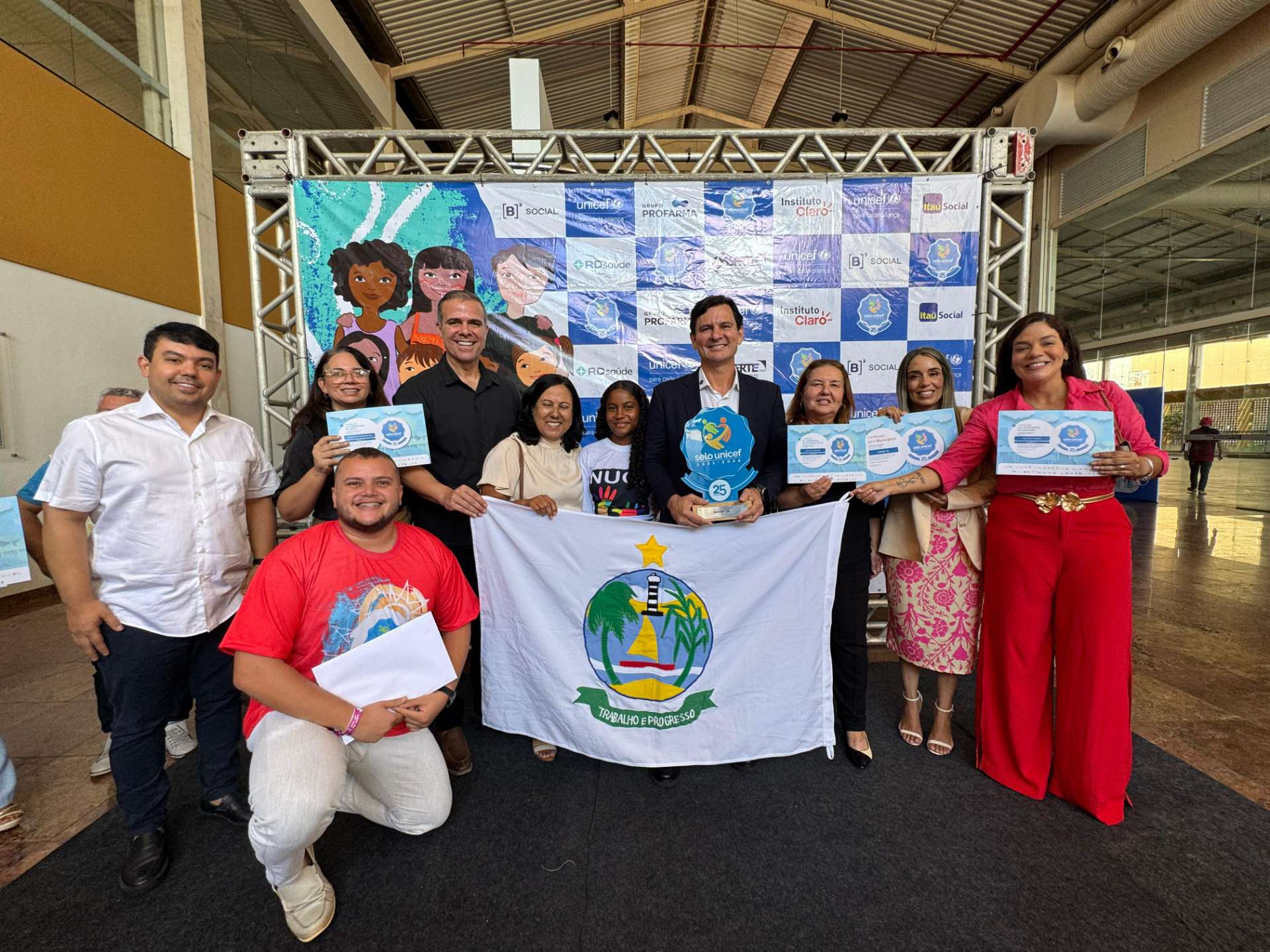 Selo UNICEF: Cerimônia em Maceió marca reconhecimento de Coruripe