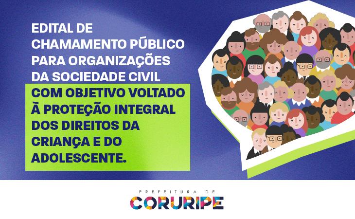 Prefeitura Publica Retificação ao Edital Nº 01/2024 para seleção de OSCs com objetivos voltados à proteção integral dos Direitos da Criança e do Adolescente