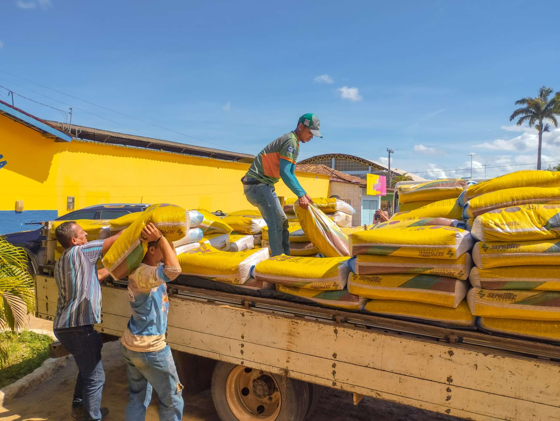 Sementes para mais uma edição do Projeto Maná chegam em Coruripe