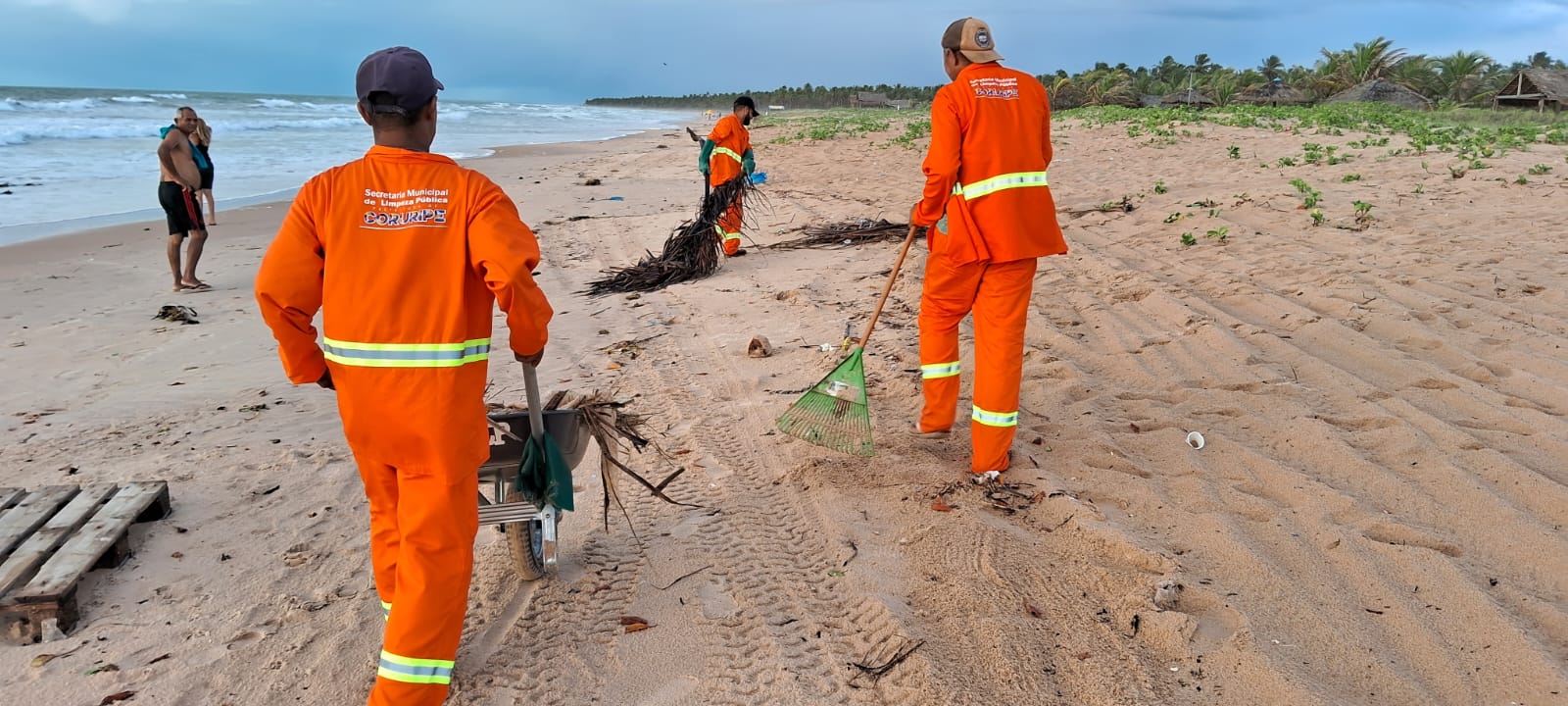 Operação de Limpeza do Carnaval Coruripe 2024 Praia, Verão e Folia, coleta 240 toneladas de resíduos