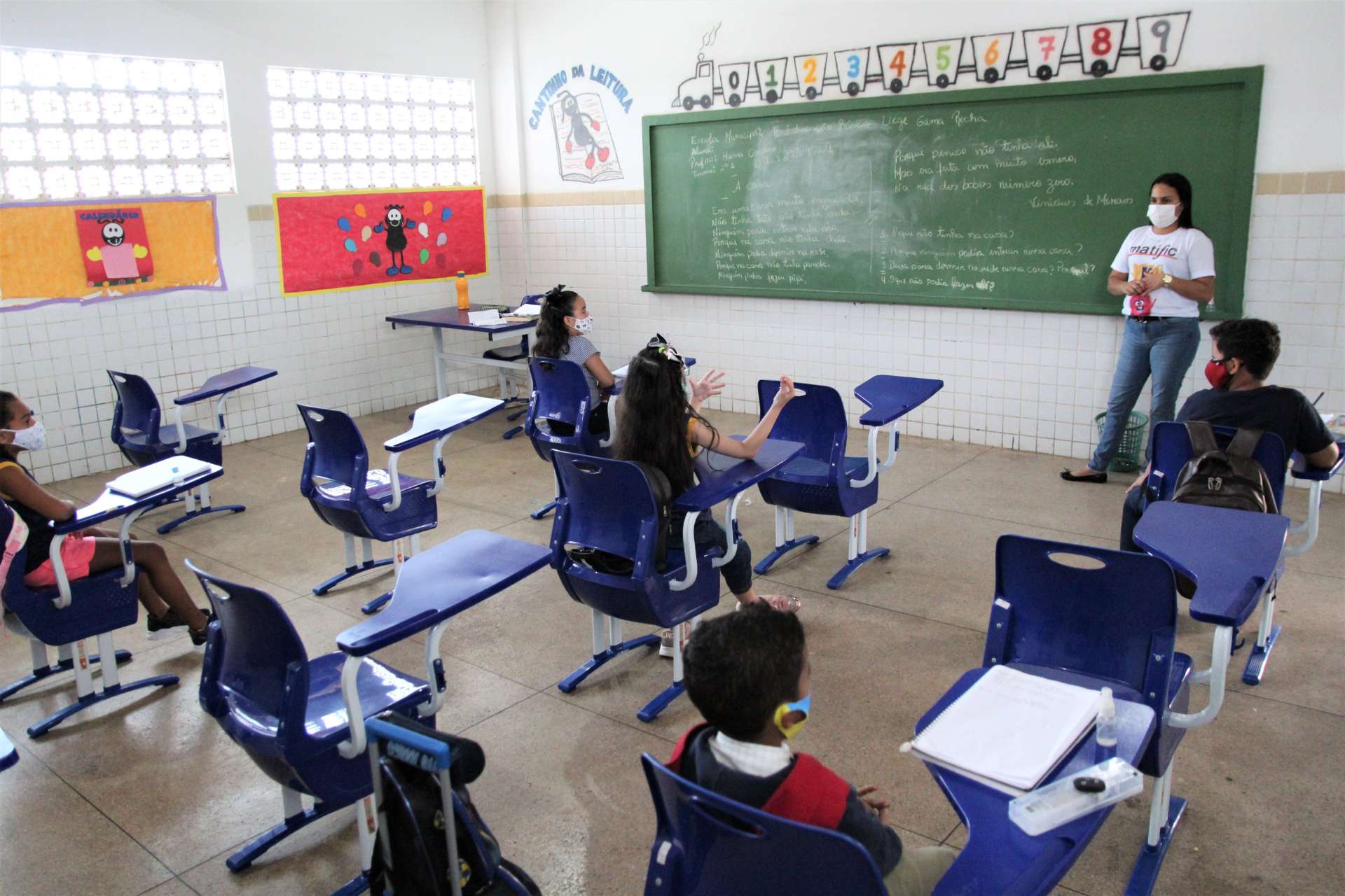 Prova Saeb: Estudantes do 5º e 9º ano de Coruripe são submetidos ao teste
