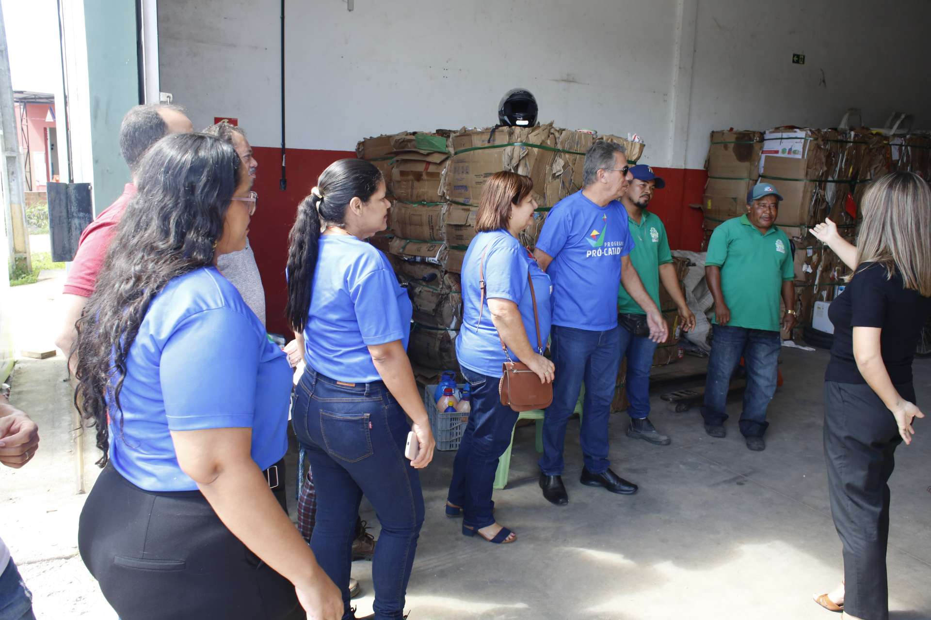 Coruripe recebe comitiva sergipana para conhecer ações exitosas da Cooperativa de Catadores e Catadoras de Material Reciclável São José