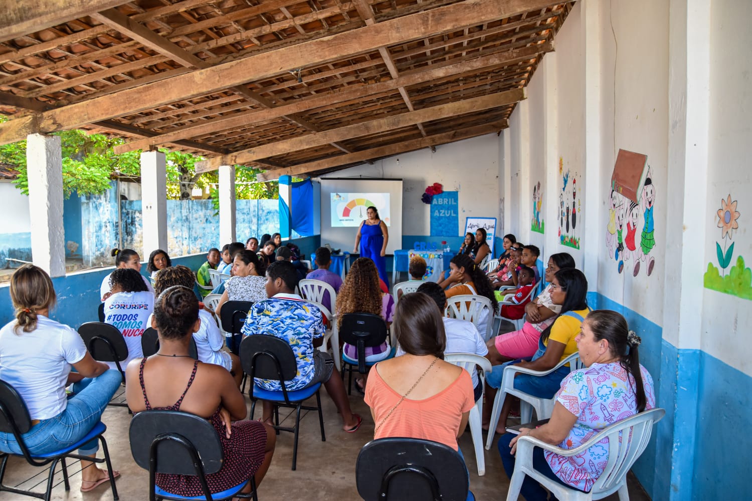Abril Azul: CRAS do Pontal promove roda de conversa sobre autismo