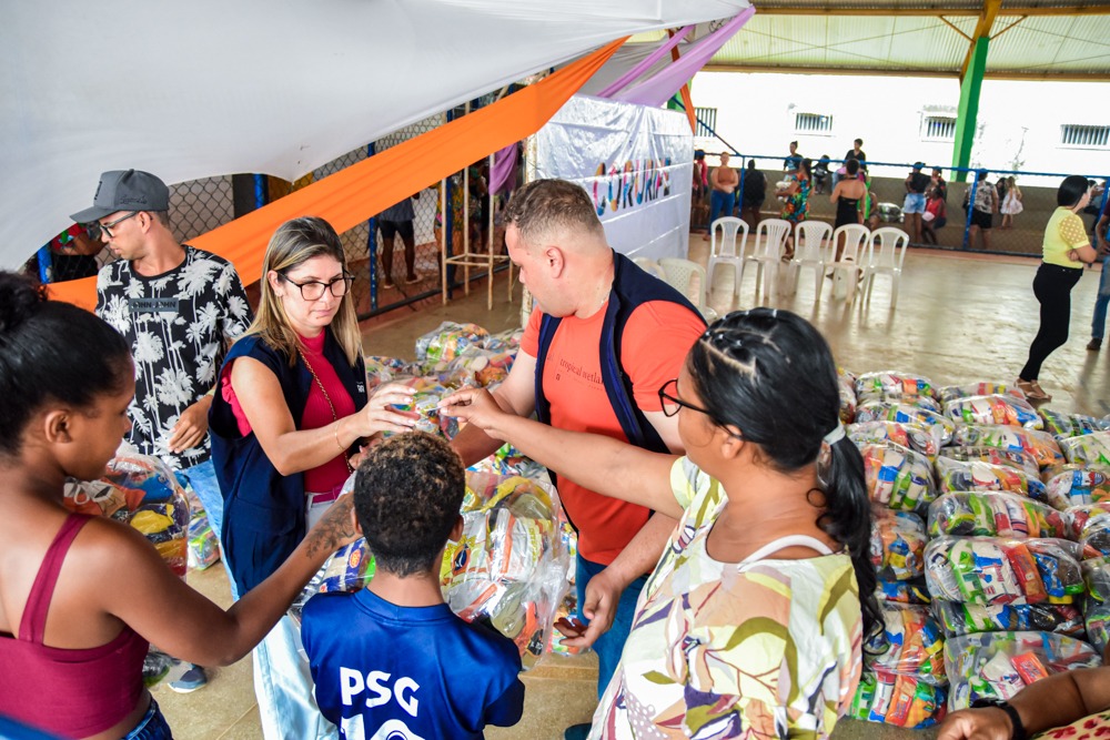 Coruripe Social entrega 750 cestas básicas aos beneficiários