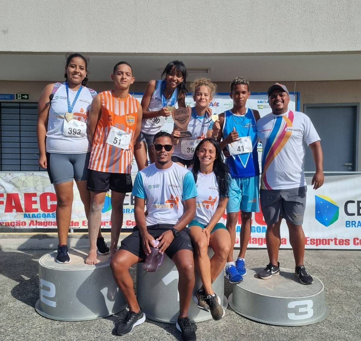 + Atletas: Jovens coruripenses conseguem índice para competição em Brasília