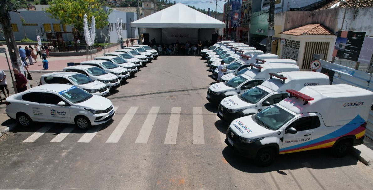 Atendimento ao coruripense ganha reforço com 10 novas ambulâncias totalmente climatizadas
