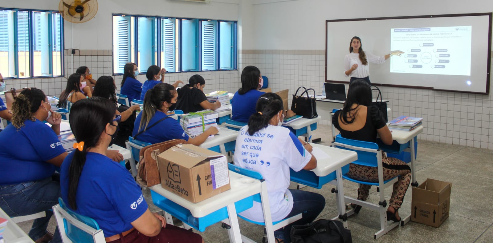 Capacita Coruripe: Semed realiza capacitação do programa Alfa e Beto para professores da rede municipal de ensino
