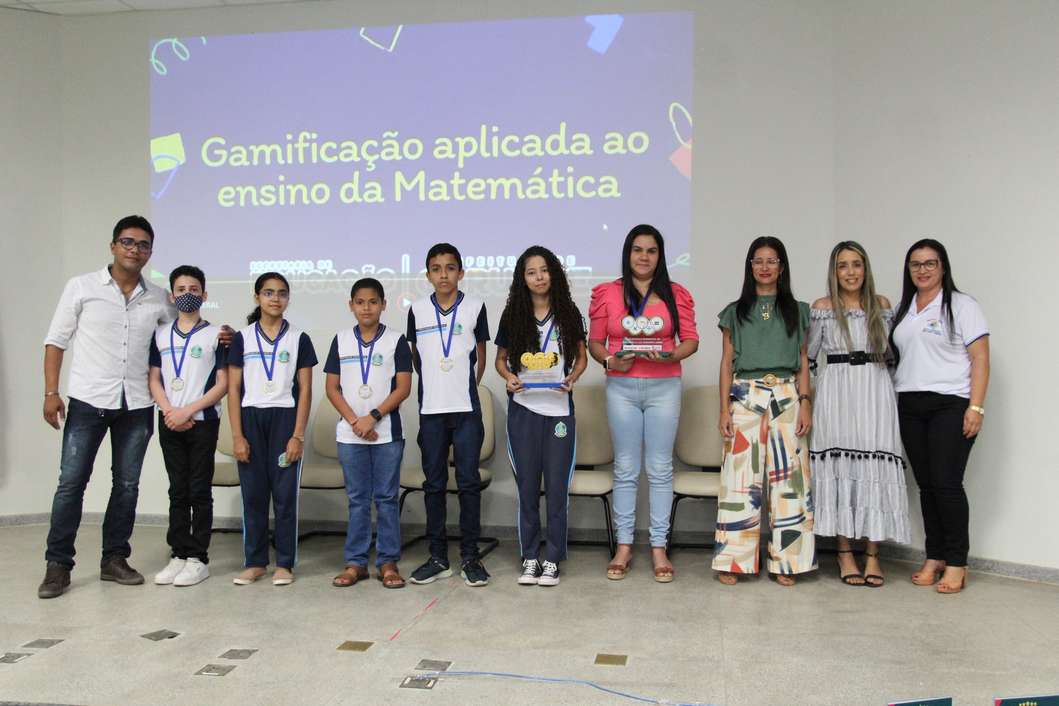 Solenidade premia alunos de Coruripe campeões na Matific
