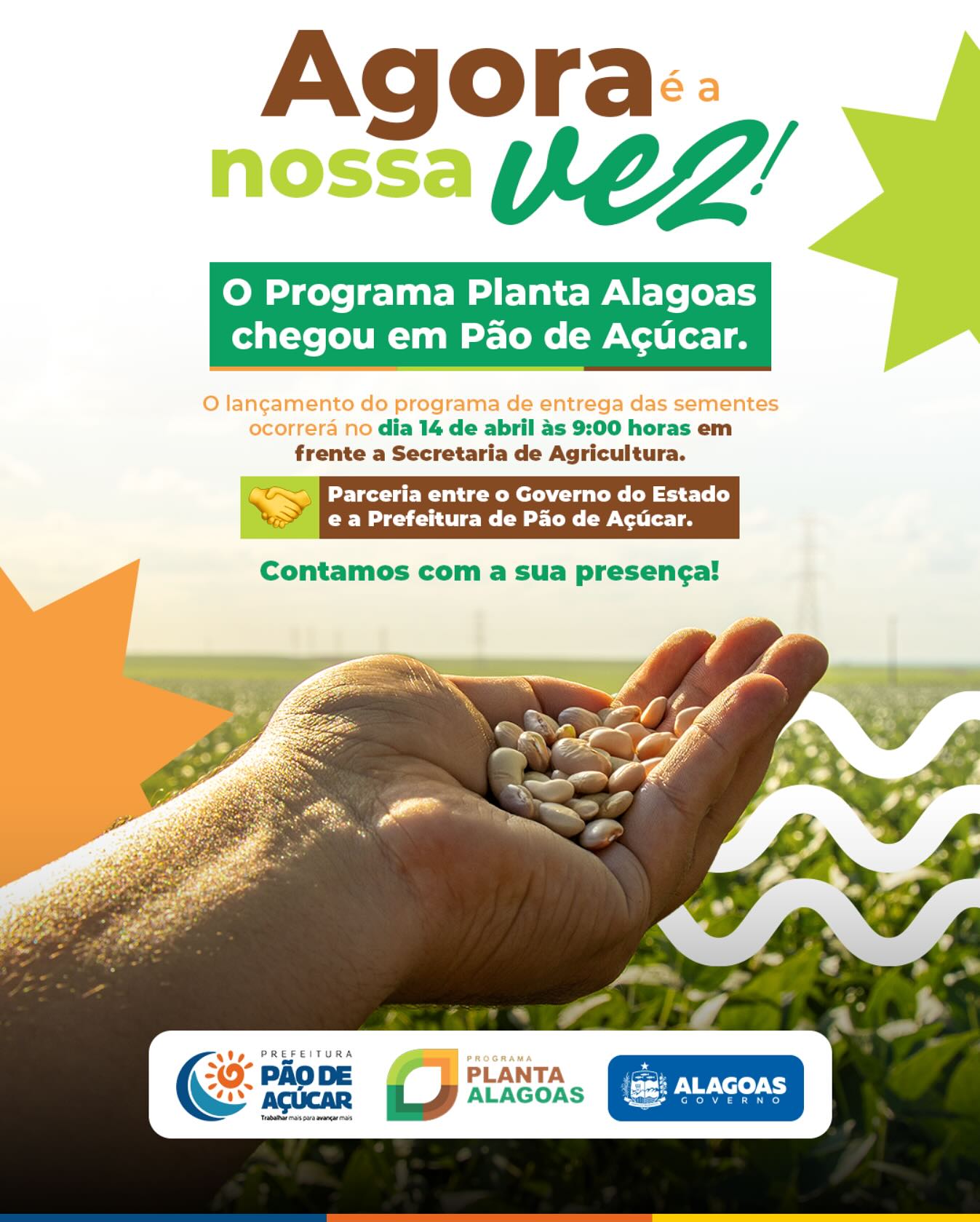 Programa Planta Alagoas chegou a Pão de Açúcar