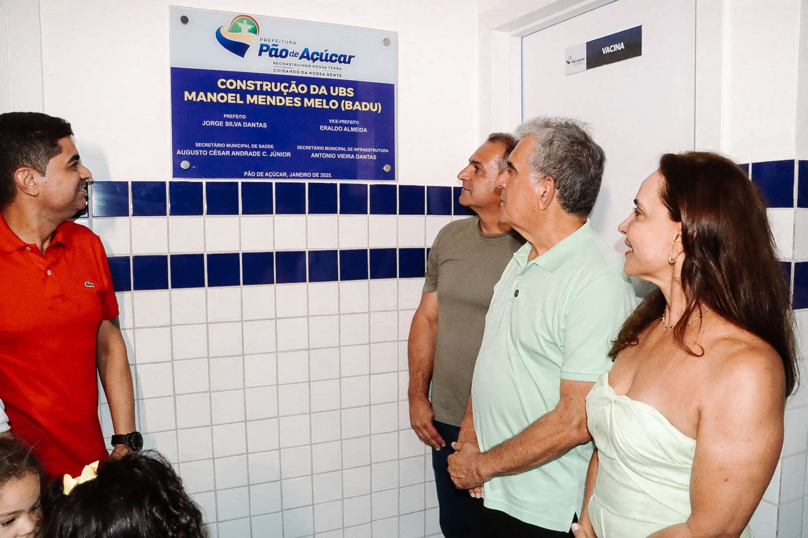 UBS Manoel Mendes Melo é inaugurada na Vila Limoeiro