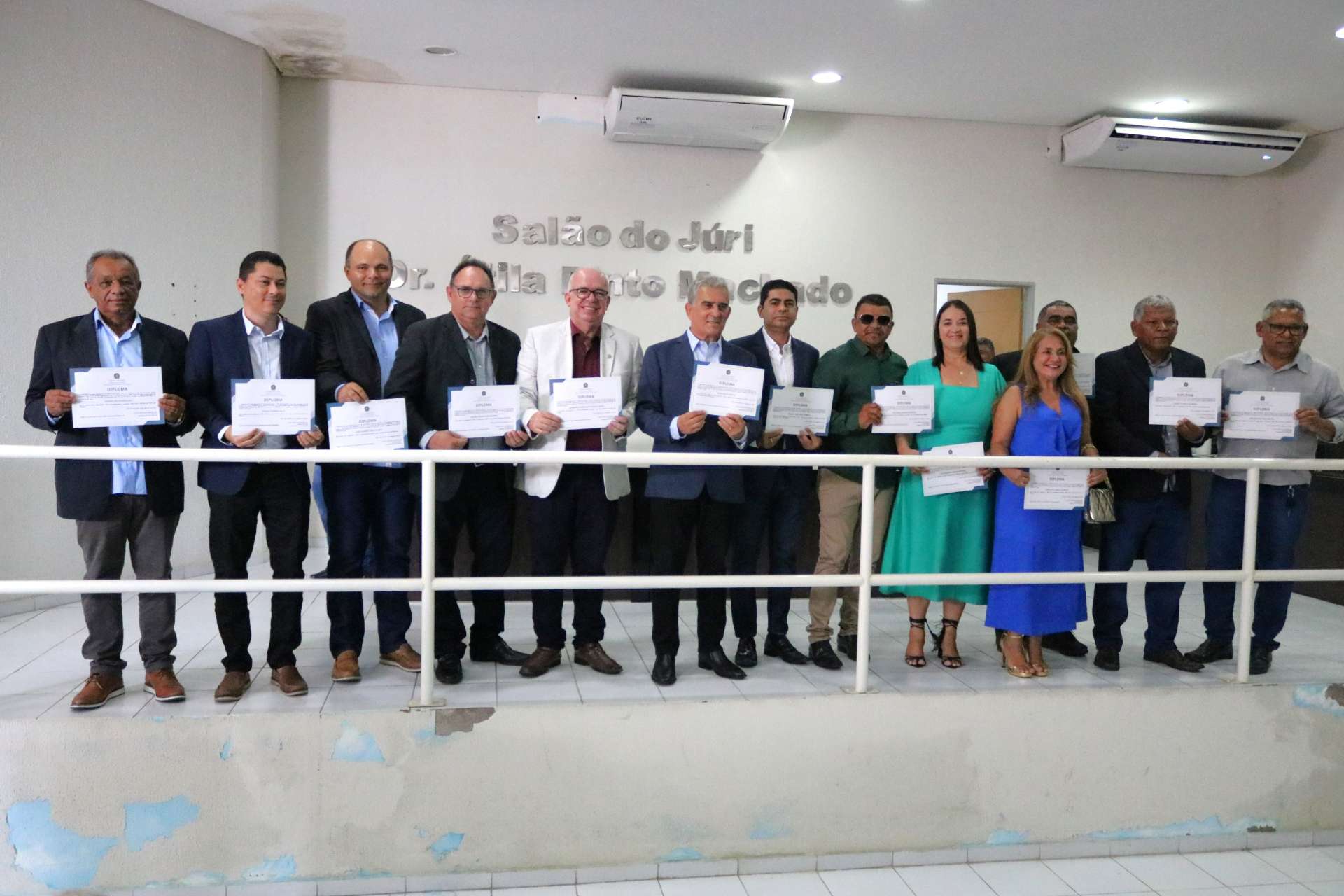 Eleitos no último pleito são diplomados nesta segunda-feira, 16