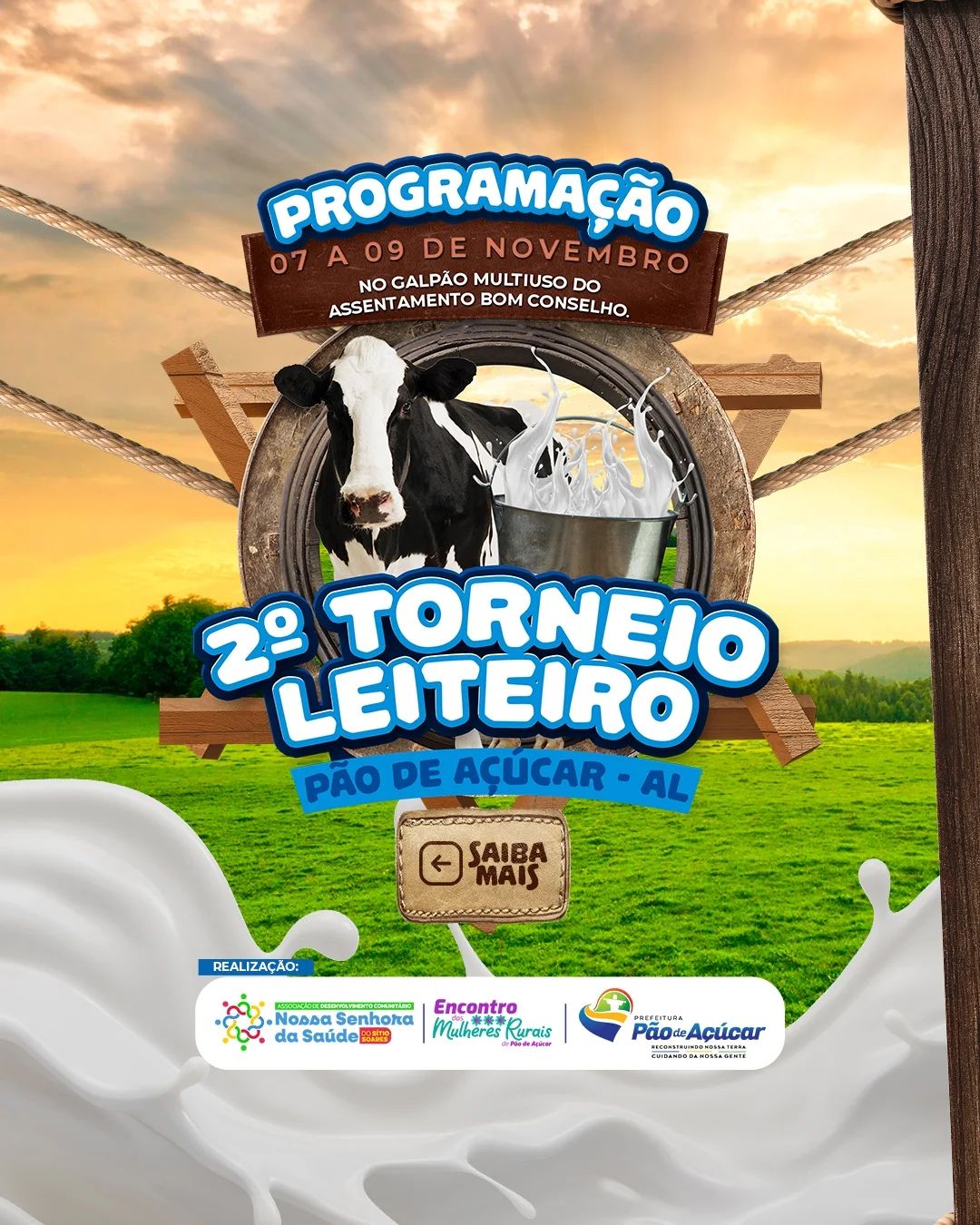 2º Torneio Leiteiro e 1º Encontro das Mulheres Rurais de Pão de Açúcar - Alagoas