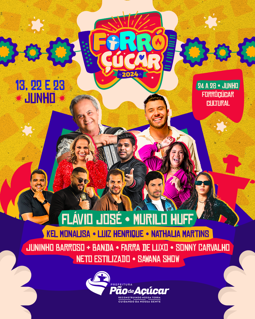 É o Forroçúcar, a festa vai começar!