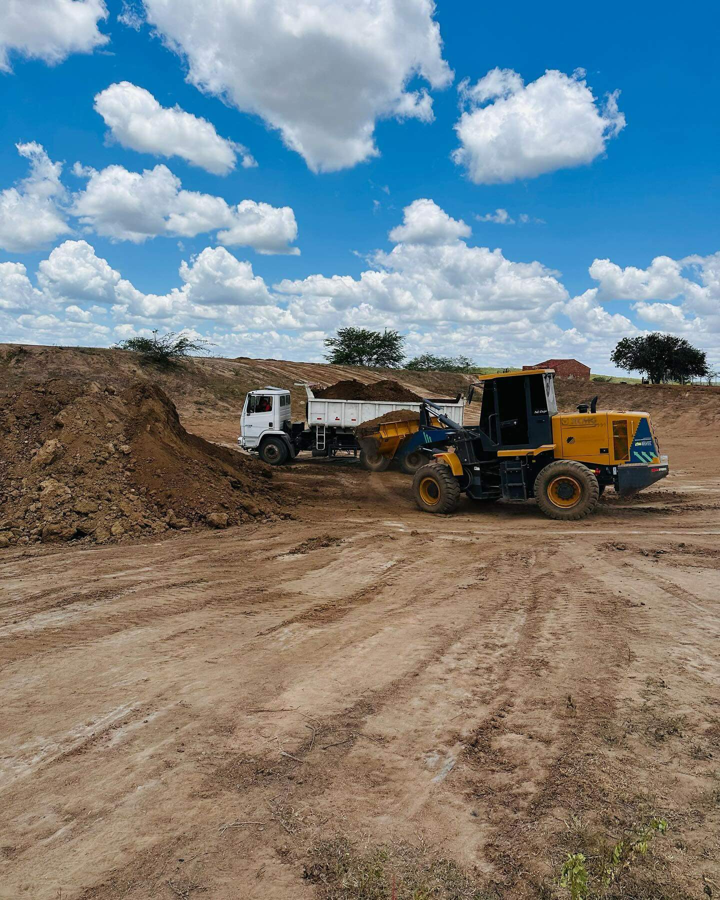 Programa de limpeza de Barragem