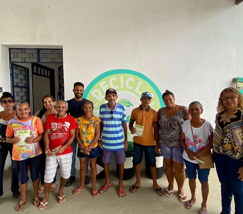 Orientação aos Catadores de recicláveis que atuarão na Festa de Bom Jesus dos Navegantes