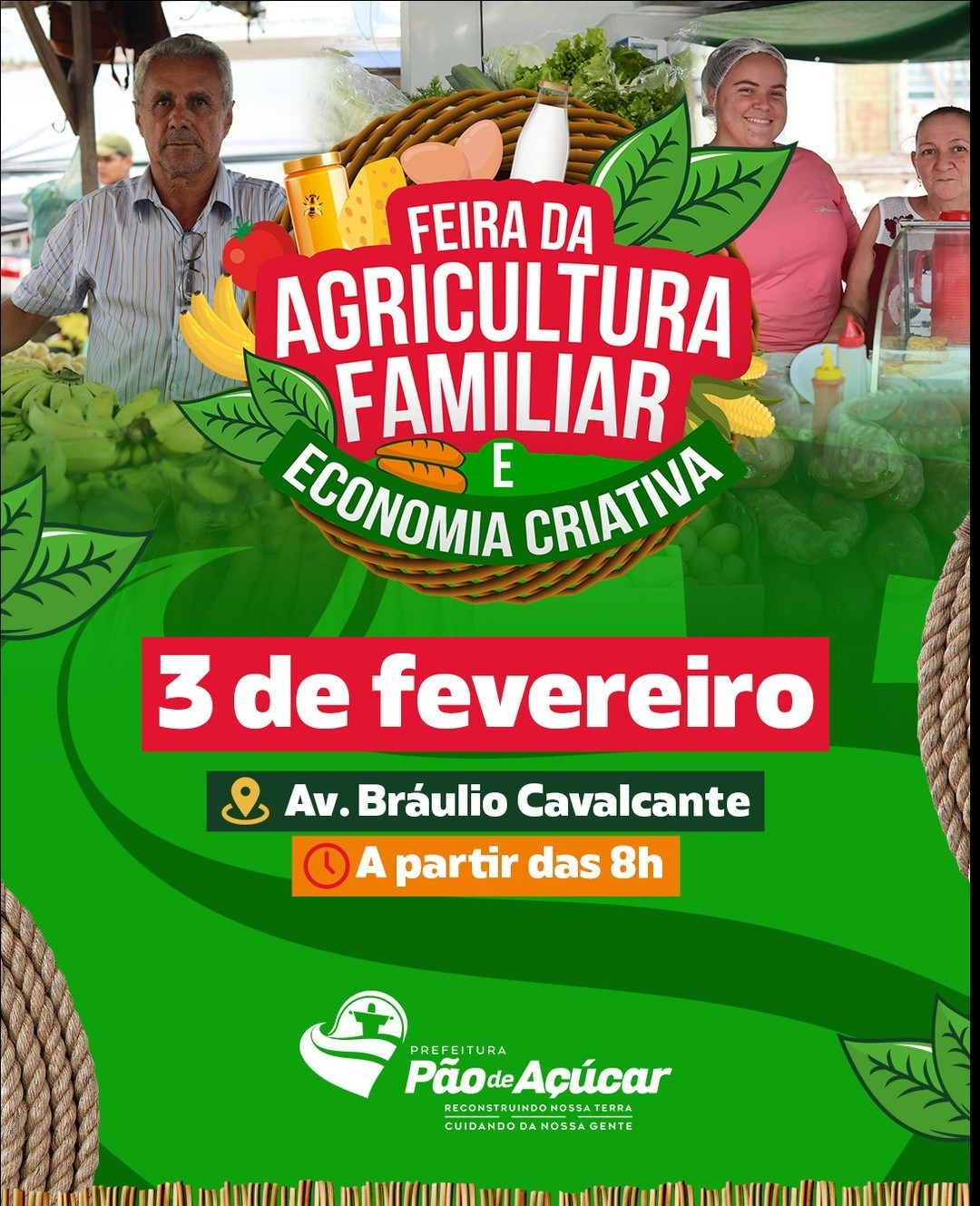 Feira de Agricultura Familiar e Economia Criativa