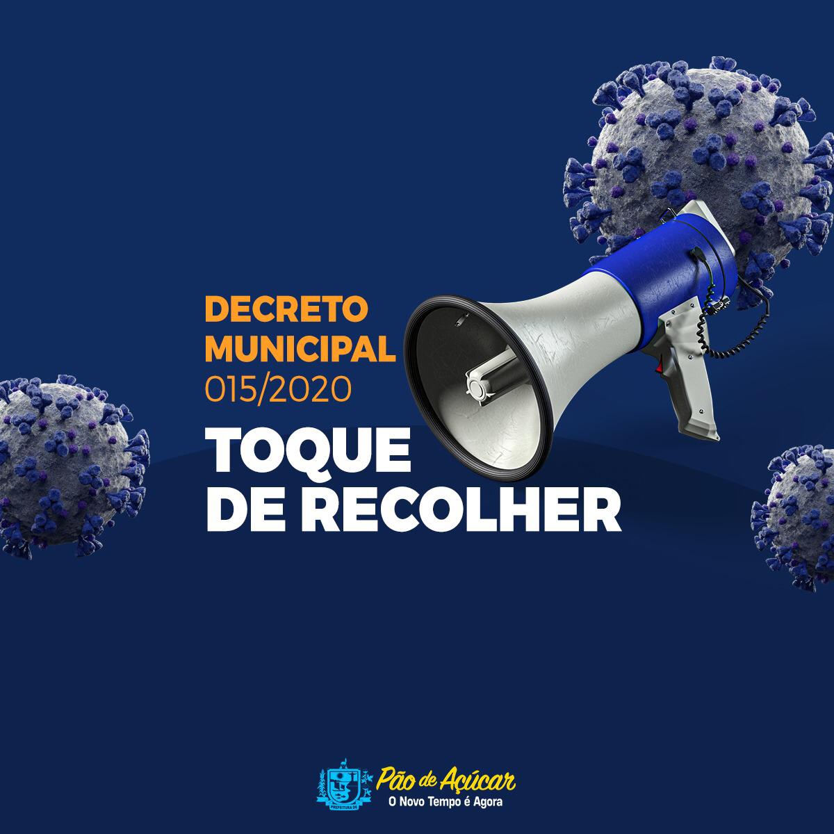Prefeito Clayton Farias Decreta Toque De Recolher A Partir Desta Terça-feira Em Pão De Açúcar