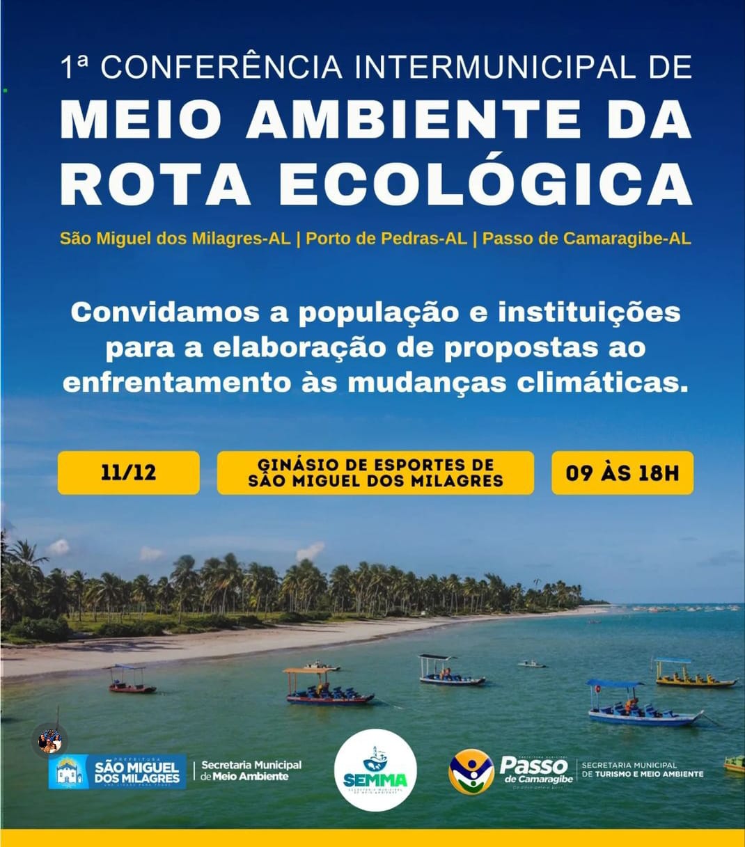 1º Conferência intermunicipal de meio ambiente da rota ecológica