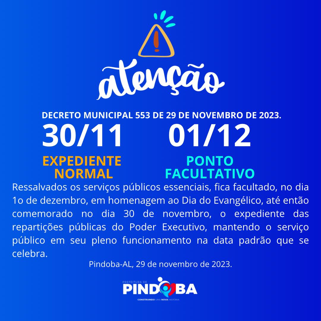 PONTO FACULTATIVO