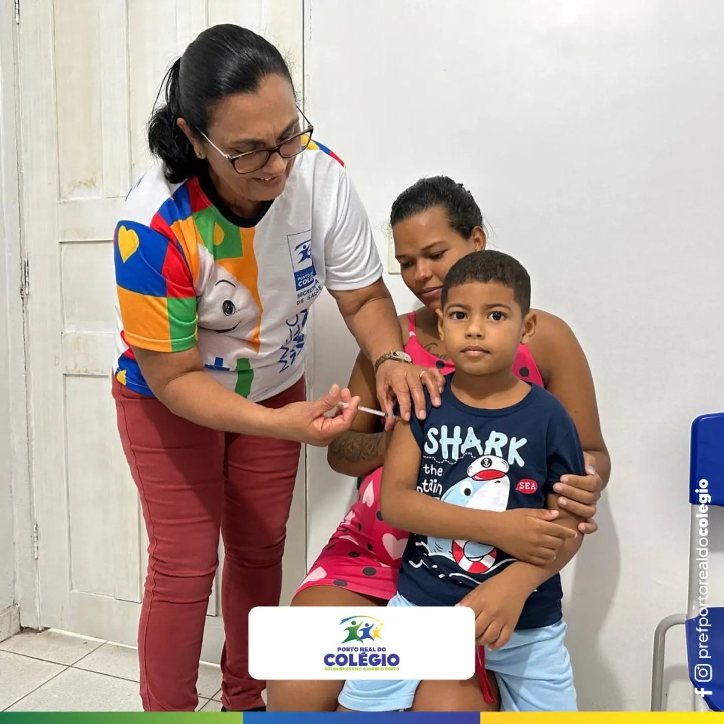 O DIA "D" DA CAMPANHA DE VACINAÇÃO