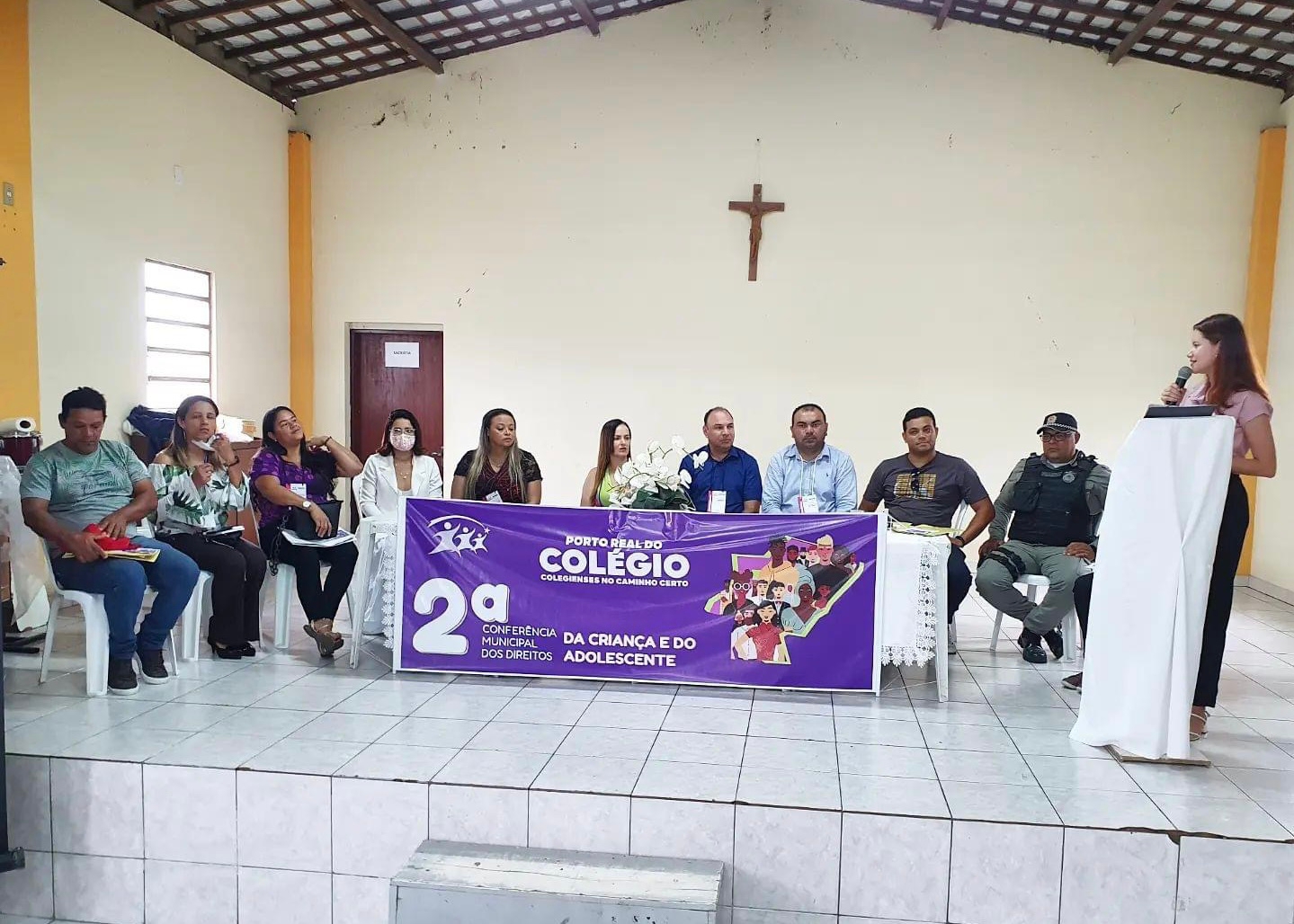 PORTO REAL DO COLÉGIO REALIZA CONFERÊNCIA MUNICIPAL DOS DIREITOS DA CRIANÇA E DO ADOLESCENTE