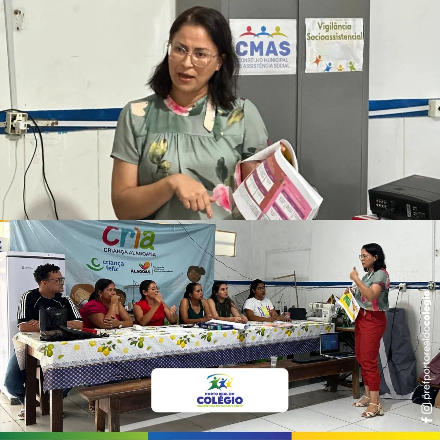1ª CAPACITAÇÃO PARA AS ORIENTADORAS SOCIAIS DO SERVIÇO DE CONVIVÊNCIA E FORTALECIMENTO DE VÍNCULOS (SCFV).