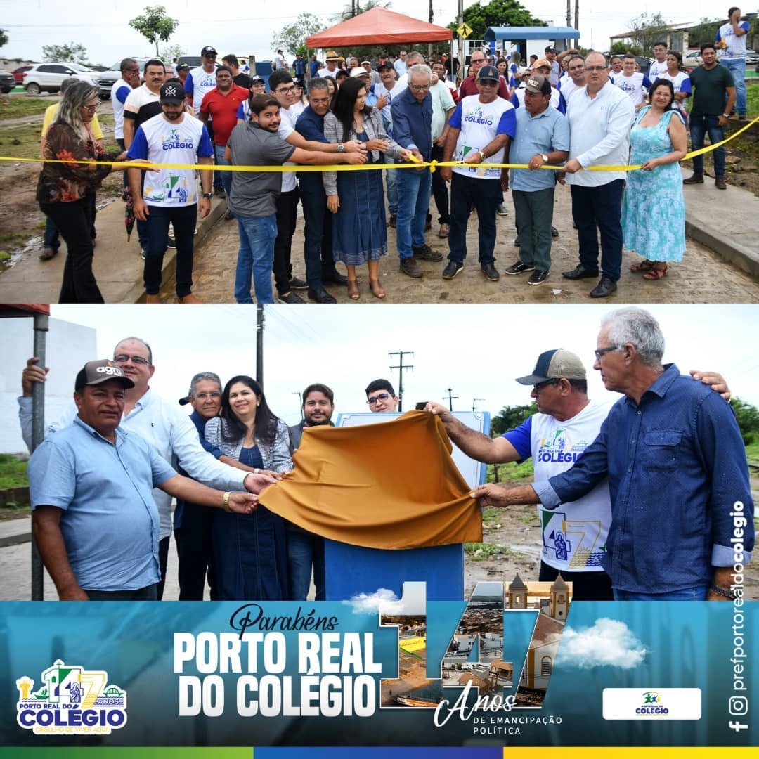 DANDO CONTINUIDADE NA PROGRAMAÇÃO DE INAUGURAÇÕES