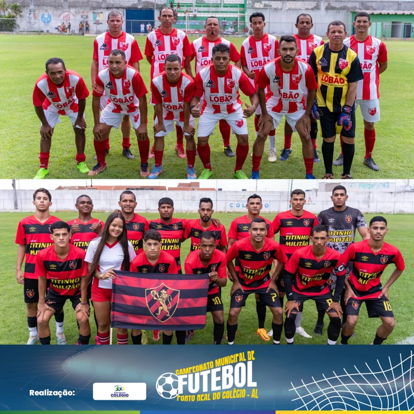 INICIO DO CAMPEONATO MUNICIPAL DE FUTEBOL AMADOR DE PORTO REAL DO COLÉGIO 2024