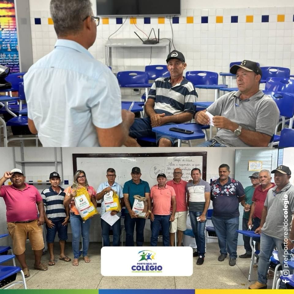SEAGRI REALIZA ENTREGA DE SEMENTES A PEQUENOS AGRICULTORES