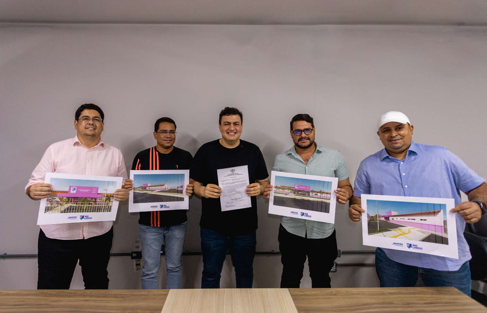 Prefeitura de Rio Largo dá Ordem de Serviço para construção do primeiro CAPSi de Rio Largo