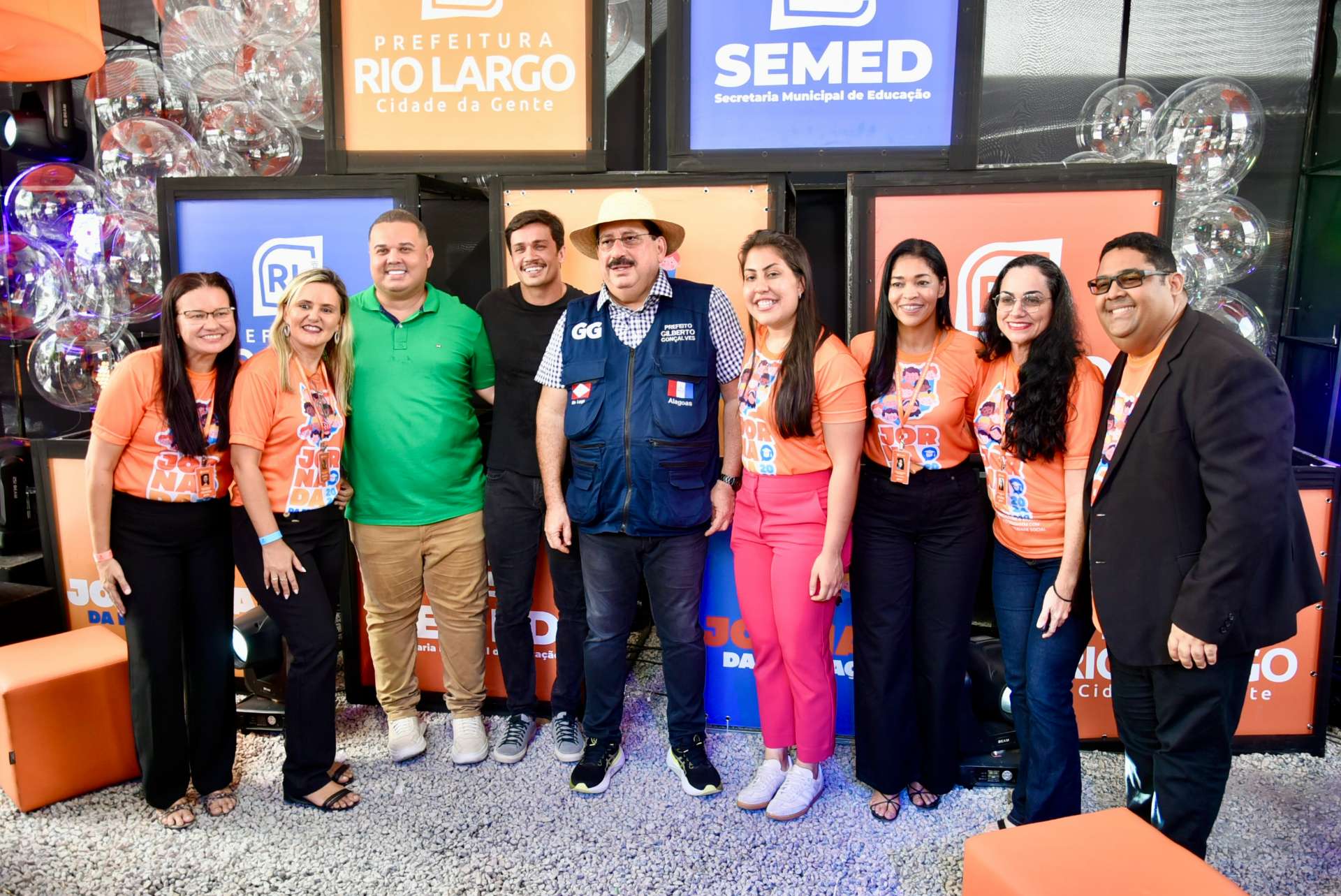 Rio Largo: Prefeito Gilberto Gonçalves realiza a abertura da Jornada da Educação de 2024 para servidores