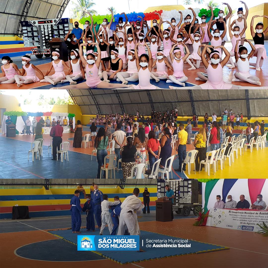 XI Conferência Municipal de Assistência Social de São Miguel dos Milagres.