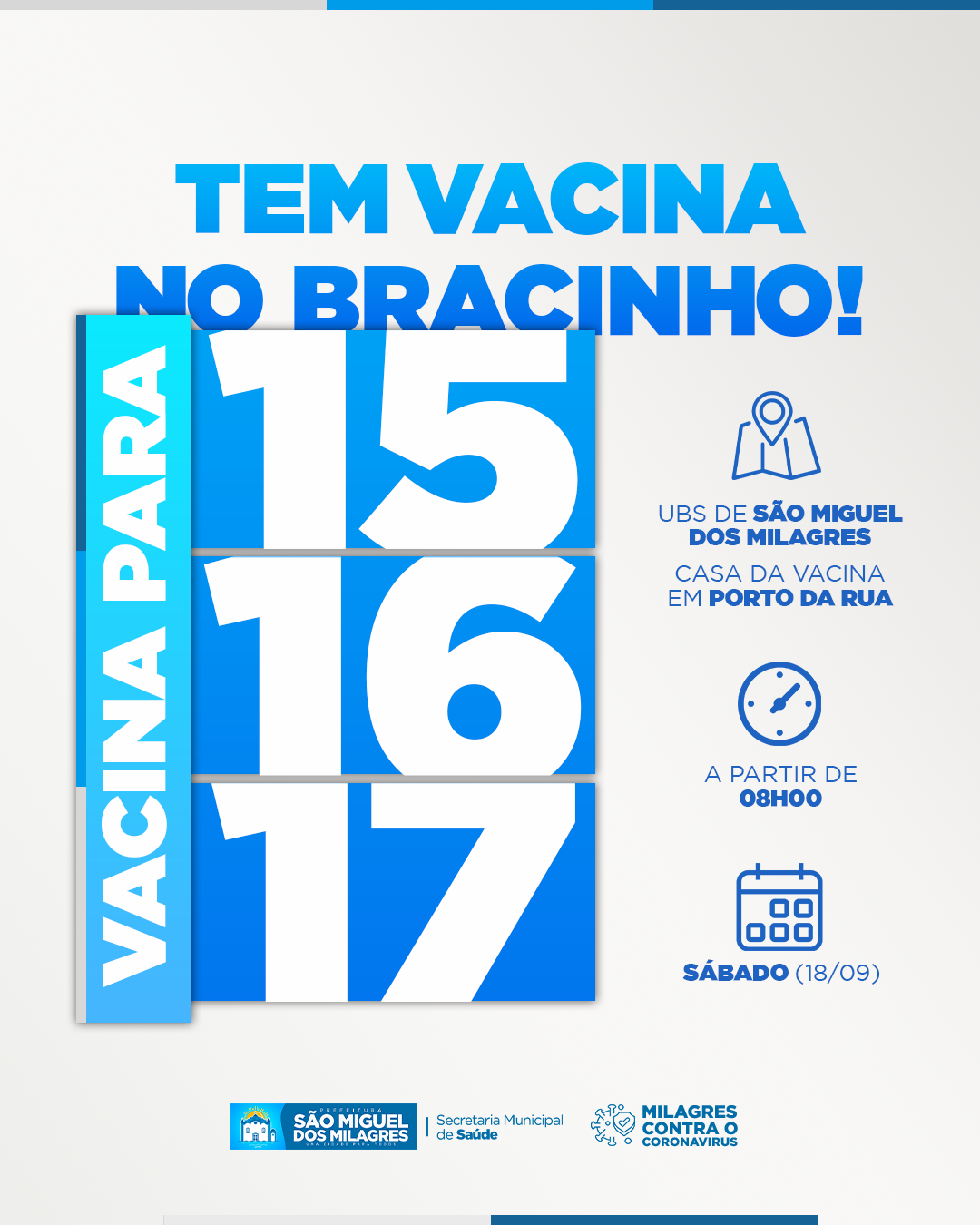 São Miguel dos Milagres vacina