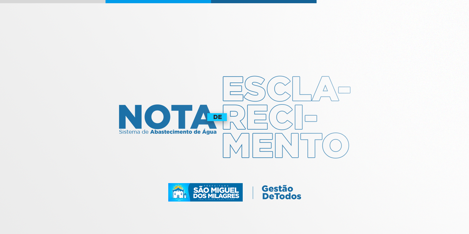 Nota Oficial