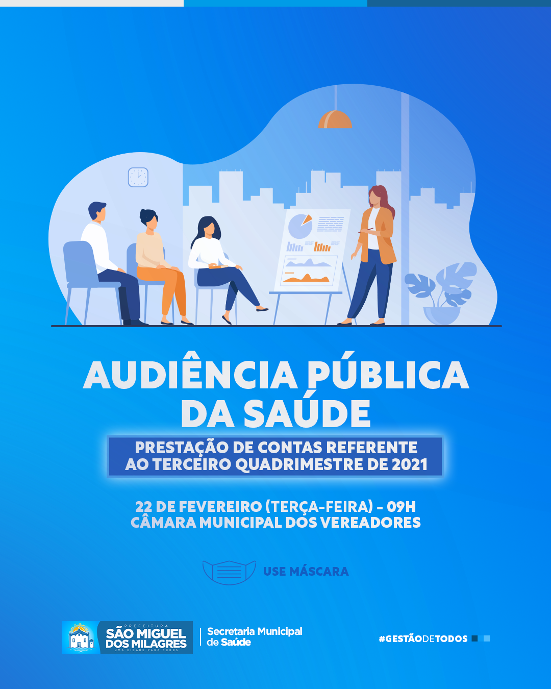 Audiência Pública da Saúde - Terceiro Quadrimestre de 2021