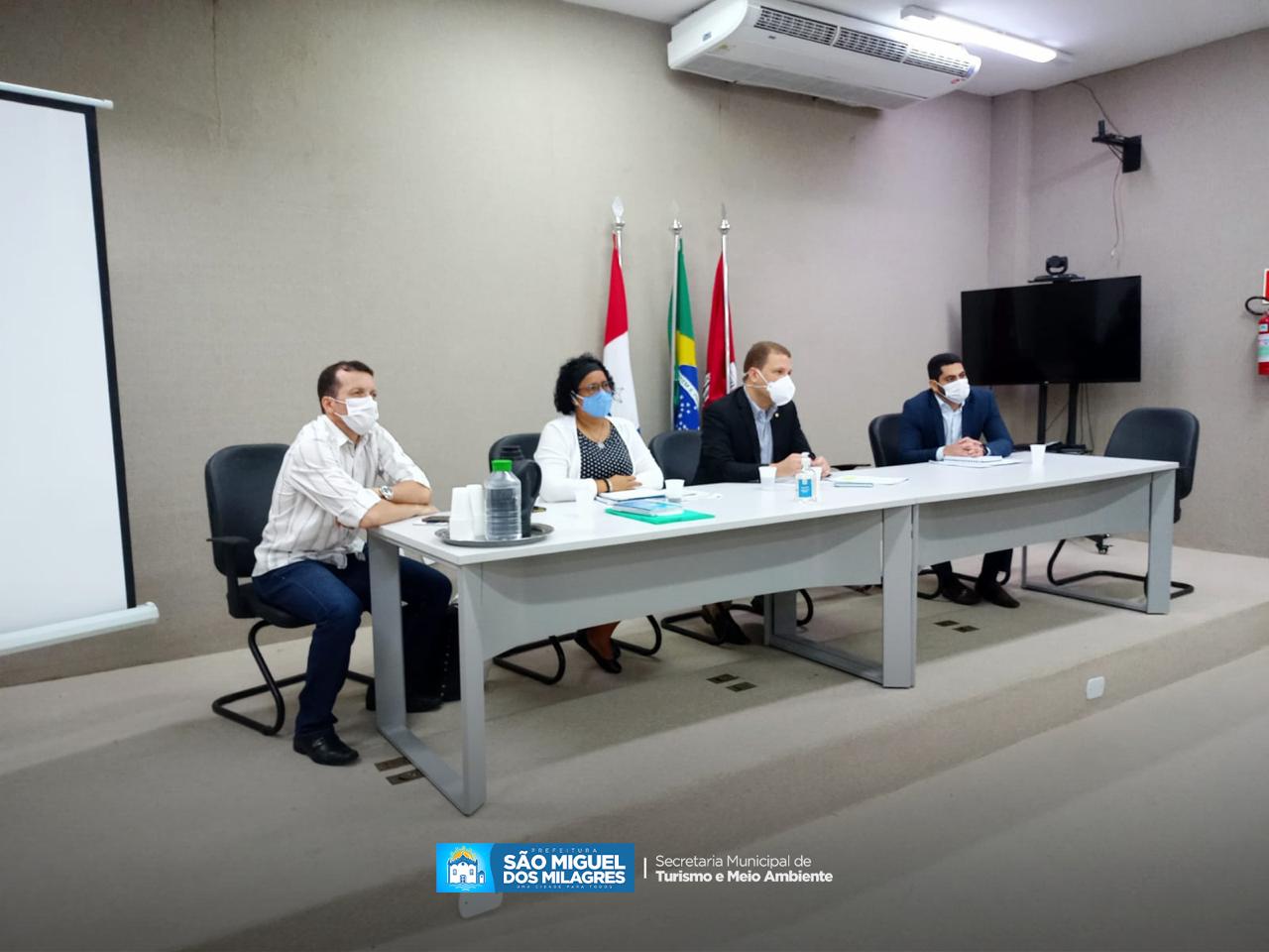 Reunião para ajuste do Ordenamento dos passeios as piscinas naturais.