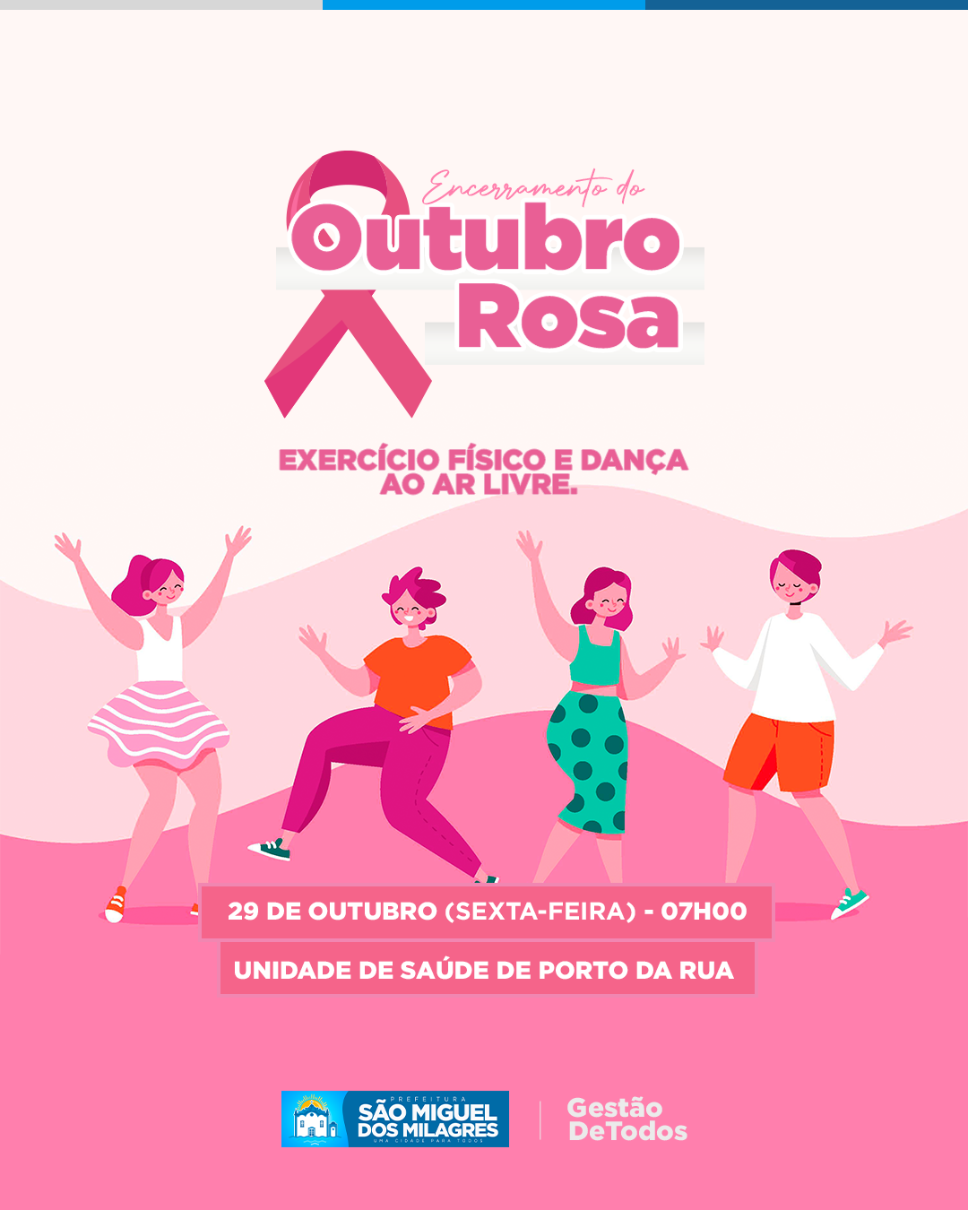 Encerramento do Outubro Rosa