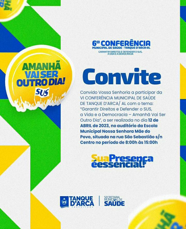 6ª Conferência Municipal de Saúde