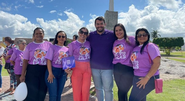 Evento em alusão ao agosto lilás