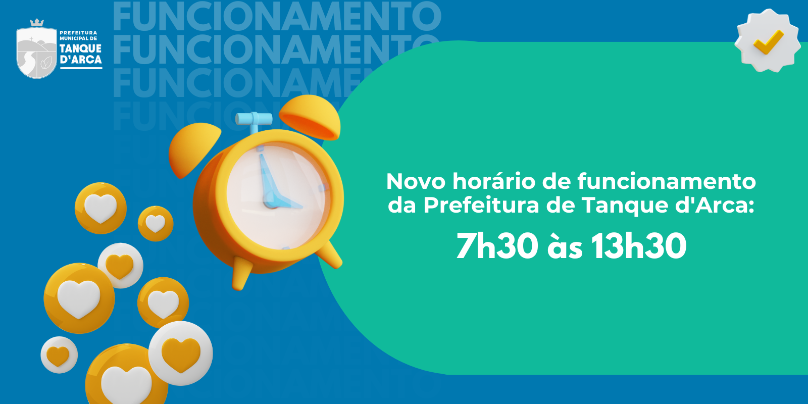 Sede administrativa da Prefeitura funciona em novo horário