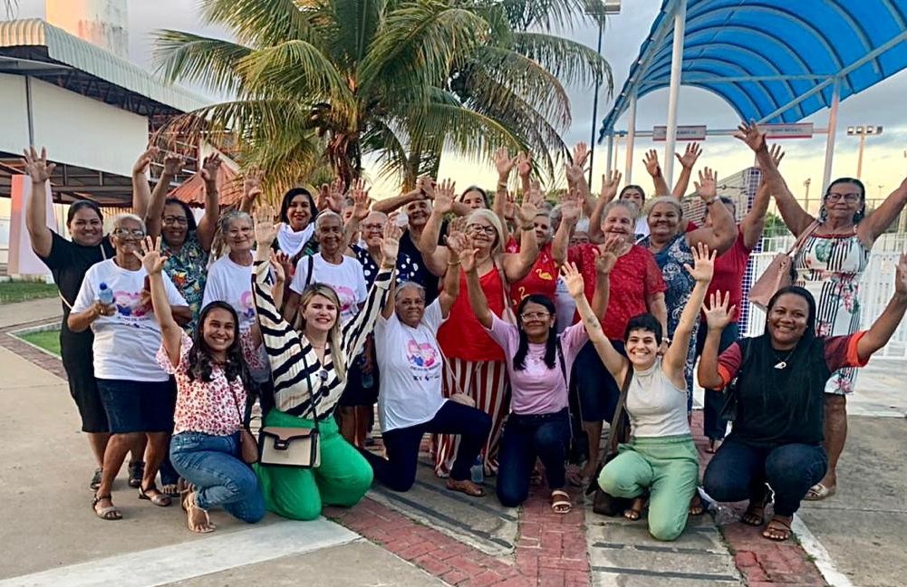 Idosos de Traipu participam de evento em alusão ao Dia do Idoso, em Arapiraca