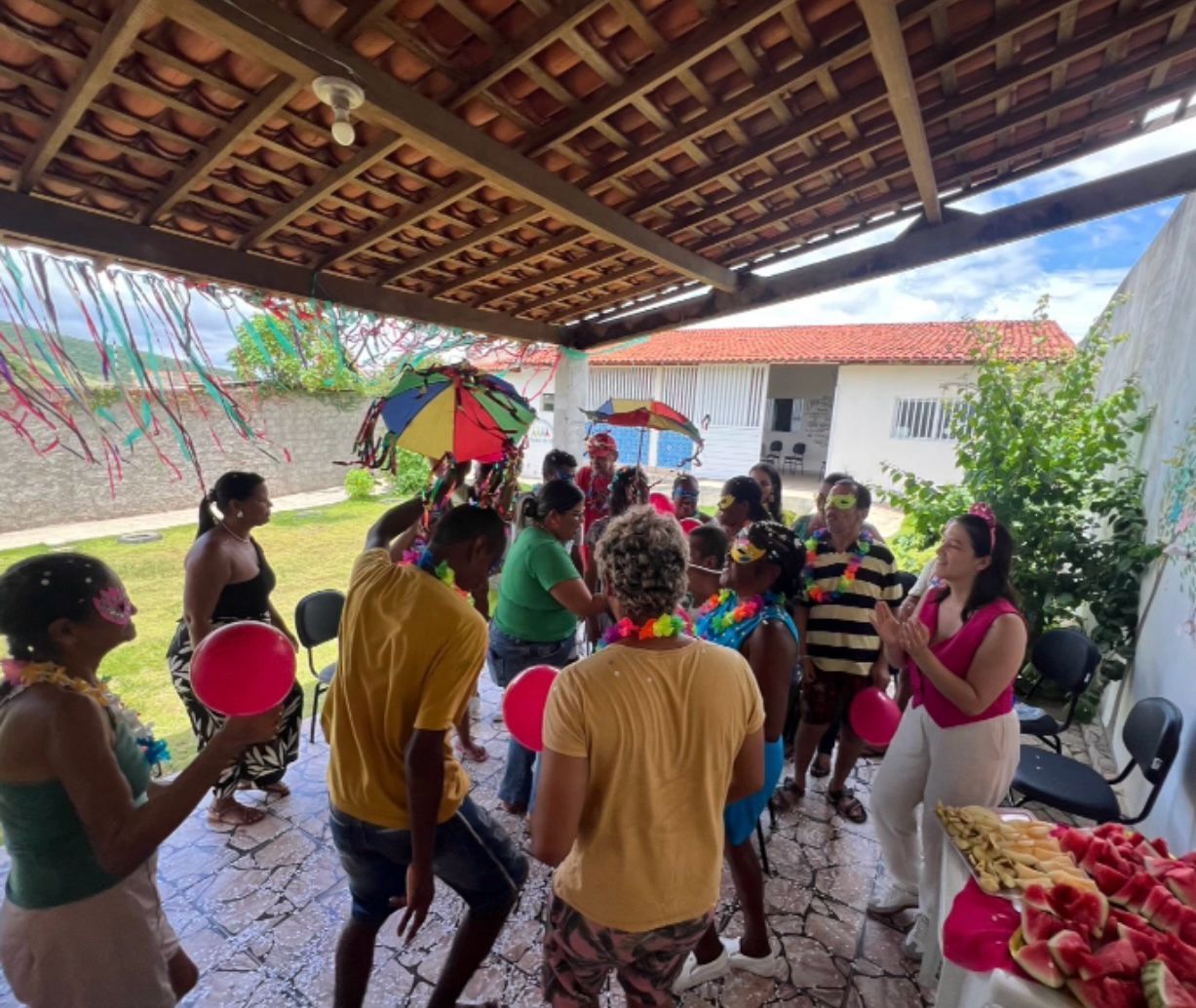Usuários do Caps I Filhos de Davi caem na folia