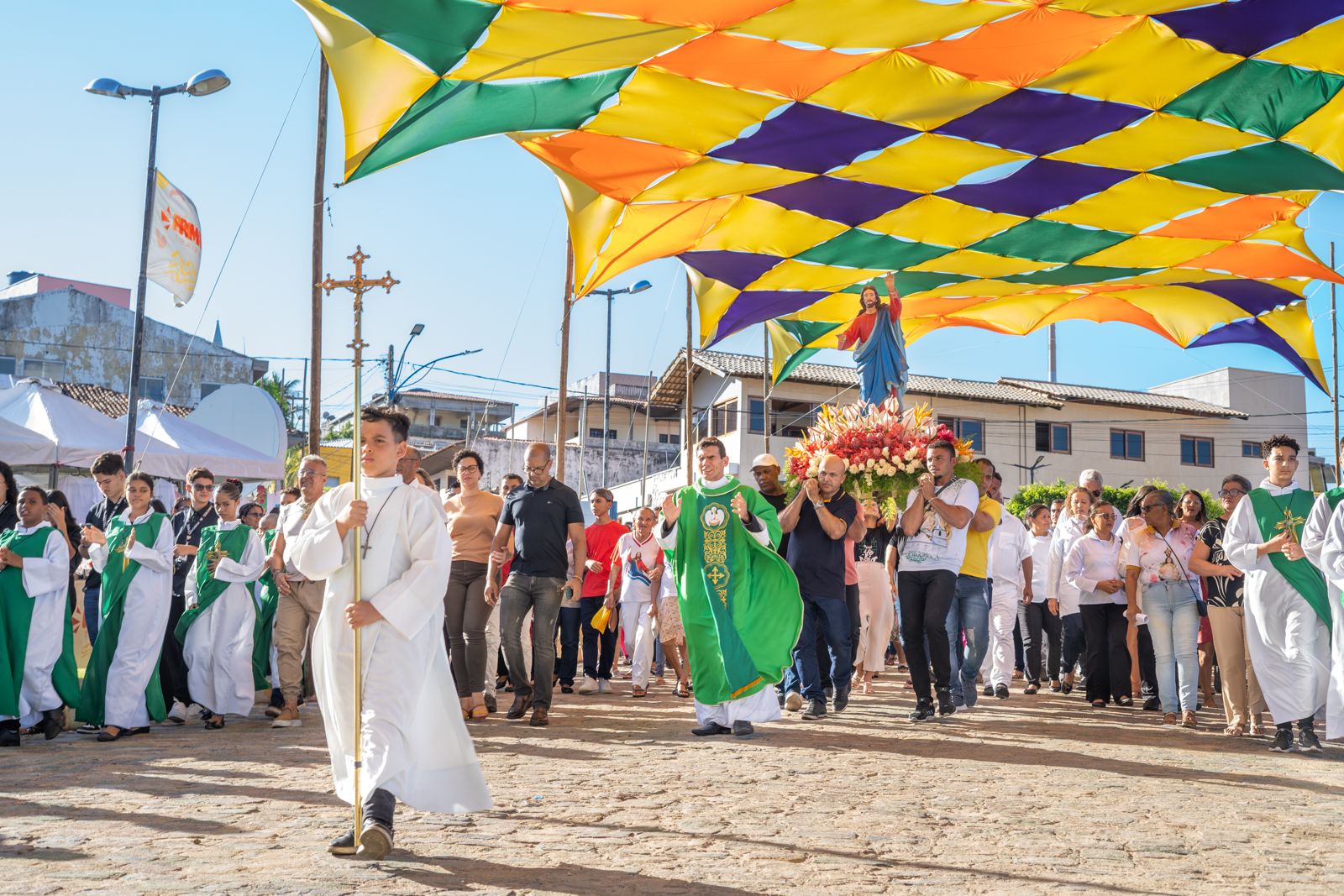 Fieis se reúnem para celebrar Bom Jesus dos Navegantes