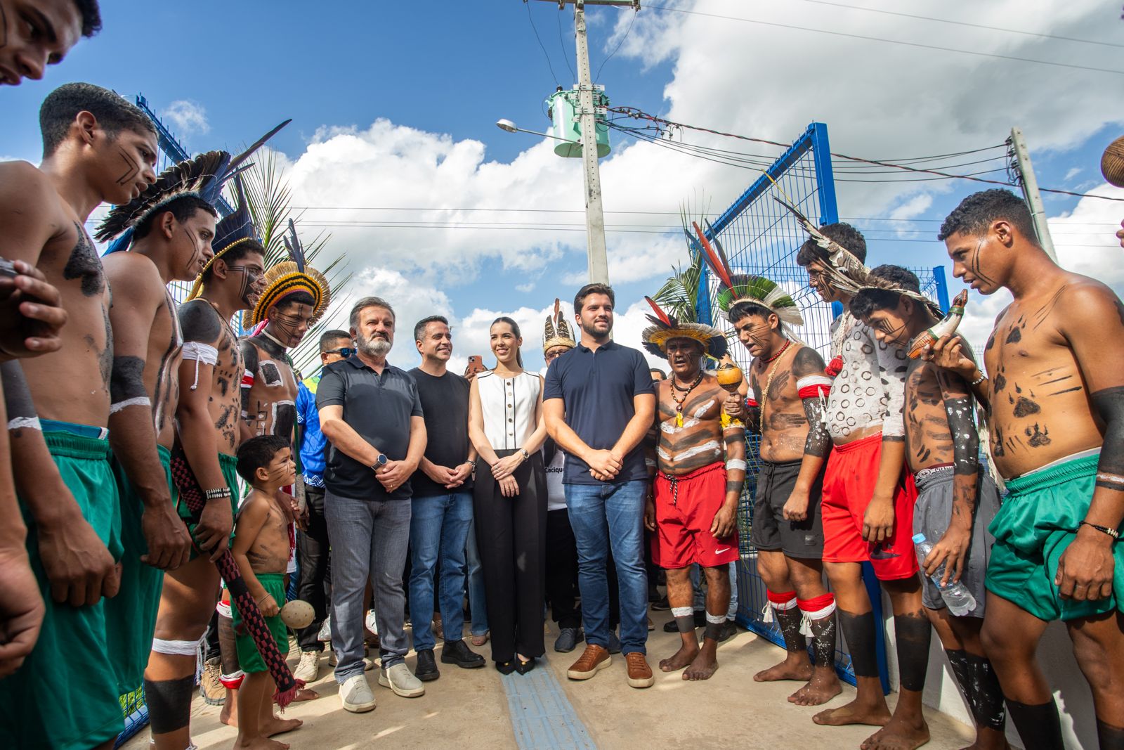 Prefeito Lucas Santos recebe governador, Paulo Dantas, para inauguração de obras e assinatura de ordens de serviço