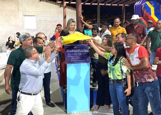Prefeitura inaugura praça e leva Verão + Traipu para o Assentamento Marcação