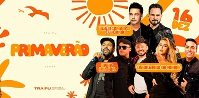 Zezé di Camargo e Luciano, Unha Pintada e Cavaleiros do Forró animam o 2º dia do Festival Primaverão