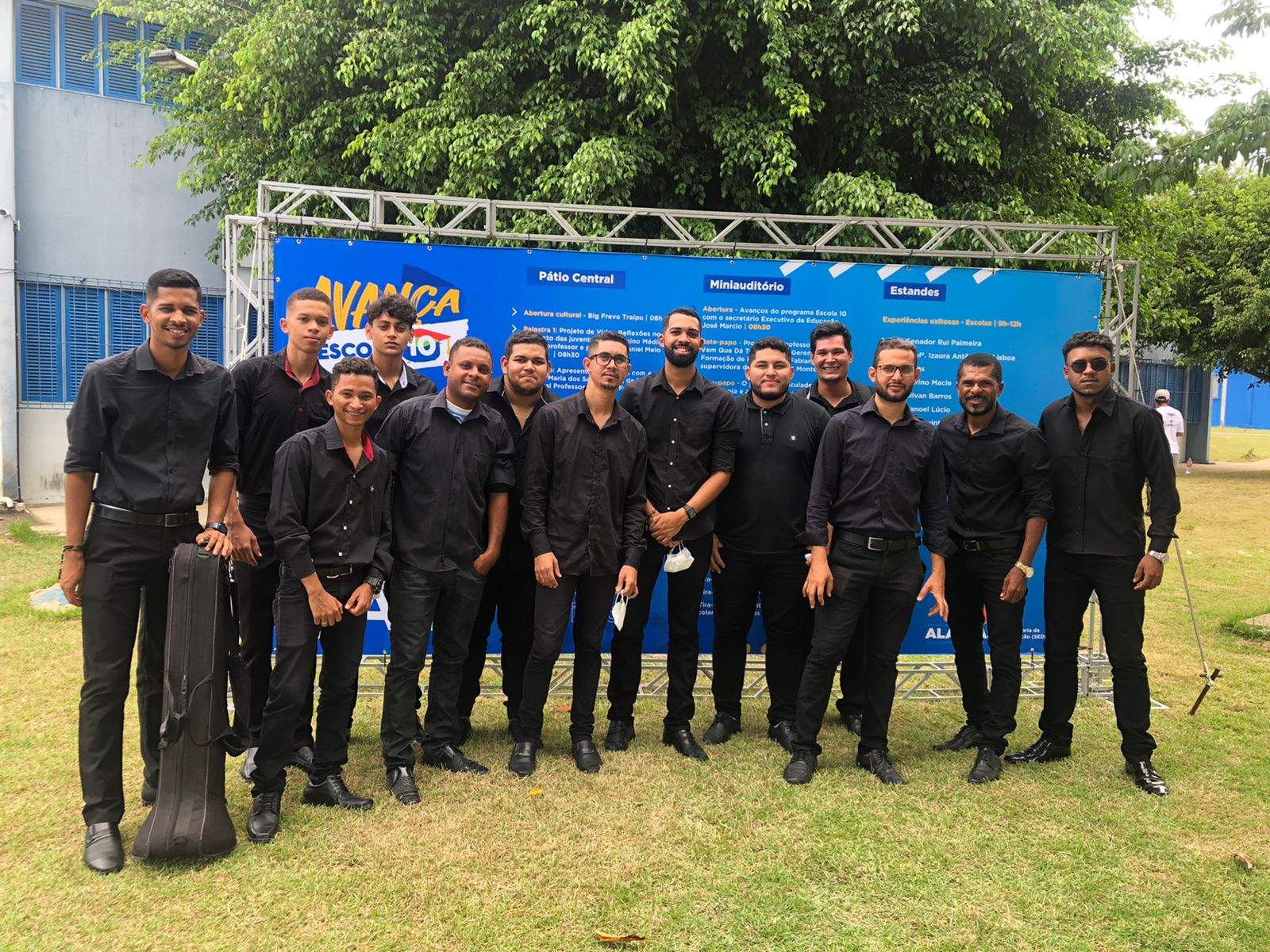 Banda formada por músicos traipuenses se apresenta em Arapiraca e encanta espectadores